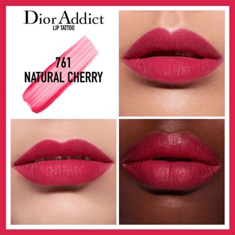 Dior lip tattoo addict